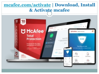 mcafee.com/activate | Download, Install & Activate Mcafee