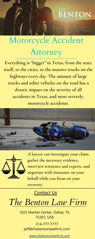 Texas Motorcycle Accident Attorney