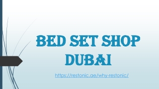 Bed set shop Dubai