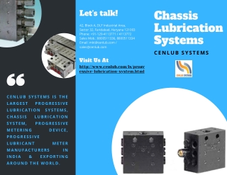 Chassis Lubrication Systems In India