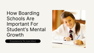 How Boarding Schools Are Important For Student’s Mental Growth