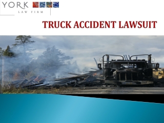 Truck Accident Lawsuit |Causes of Truck Accidents |  Truck Accident Lawyers in California