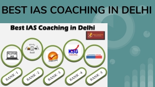 BEST IAS COACHING IN DELHI