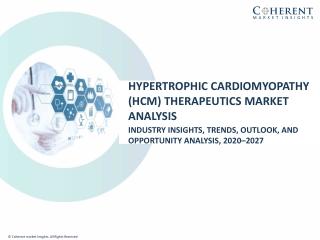 Hypertrophic Cardiomyopathy (HCM) Therapeutics Market Analysis-2026