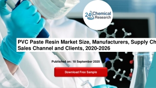 PVC Paste Resin Market Size, Manufacturers, Supply Chain, Sales Channel and Clients, 2020-2026