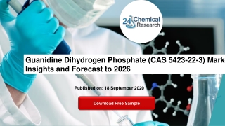 Guanidine Dihydrogen Phosphate (CAS 5423-22-3) Market Insights and Forecast to 2026