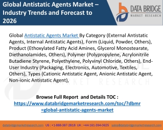 Global Antistatic Agents Market