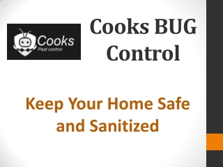 Cooks Bug Control