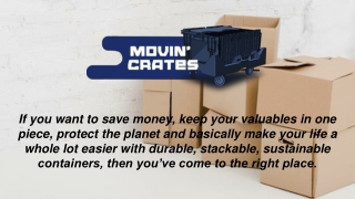 Box Rental in Dallas - Movin Crates