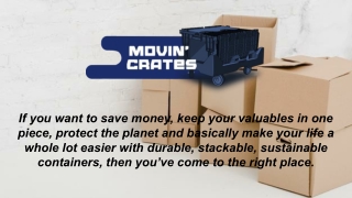 Box Rental in Dallas - Movin Crates