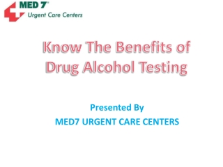 Benefits of Drug Alcohol Testing