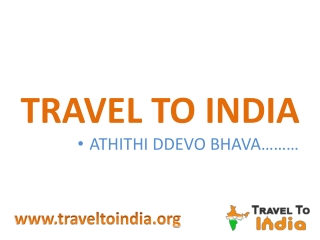 travel to india