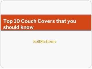 Best Couch Covers
