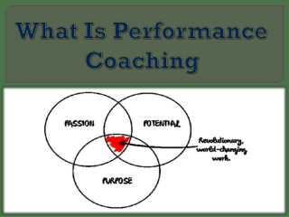 What Is Performance Coaching