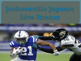 Jacksonville Jaguars Live Stream
