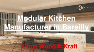 Modular Kitchen Manufacturer & Suppliers in Bareilly