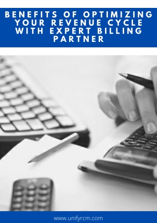 Benefits of optimizing your revenue cycle with an expert billing partner
