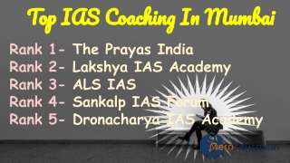 Best UPSC coaching Institute in  Mumbai