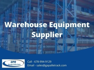 Find the best Warehouse Equipment Supplier