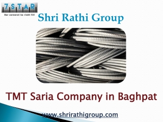 TMT Saria Company Baghpat – Shri Rathi Group