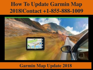 How To Update Garmin Map 2018|contact  1-855-888-1009