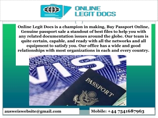 Genuine passport sale | buy real passport | Buy Driver’s License Sale