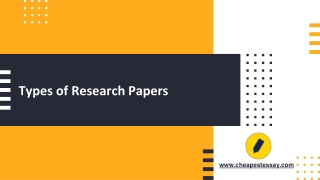 Types of Research Papers