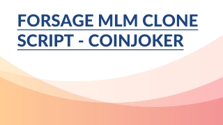 Forsage Clone Script | Forsage Smartcontract MLM Clone Script
