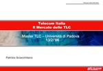 Master TLC Universit di Padova 13