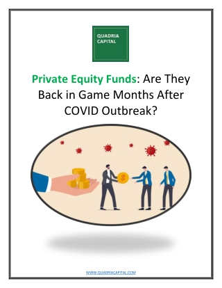 Private Equity Funds: Are They Back in Game Months After COVID Outbreak?