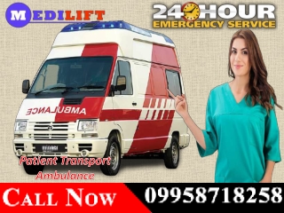 Medilift Ambulance in Ranchi and Bokaro - transfer the patient from the local area in the least cost