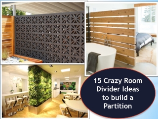 15 Most Beautiful Room Divider Ideas for You