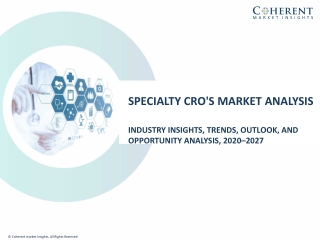 Specialty CRO’s Market Size, Share, Outlook, and Opportunity Analysis, 2018-2026.