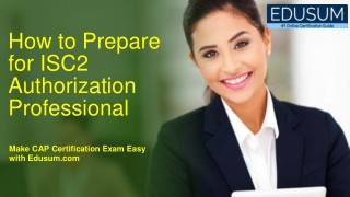ISC2 CAP Certification Questions Answers and Exam Guide