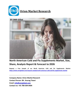 North American Cold and Flu Supplements Market Size, Industry Trends, Share and Forecast 2020-2026