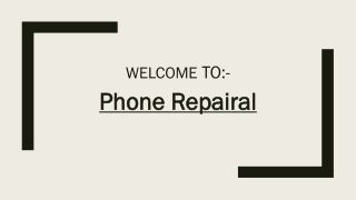 Need Phone Screen Repair in Pentonville