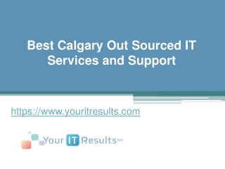 Best Calgary Out Sourced IT Services and Support