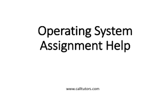 Operating System Assignment Help