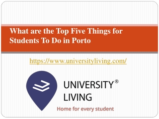 What are the top five things for students to do in porto