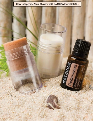 How to Upgrade Your Shower with doTERRA Essential Oils
