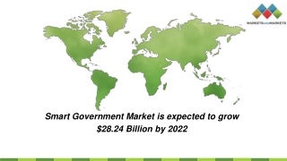 Smart Government Market vendors by Share & Growth Strategies - 2022 | MarketsandMarkets