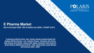 E-pharmacy Market Share, Size, Trends, Industry Analysis Report By Regions (North America - U.S., Canada, Europe - Germa