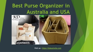 Best Purse Organizer in Australia and USA