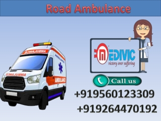 Hi-tech Road Ambulance Service in Danapur Bihta by Medivic at Low Cost