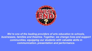 West End for Kids - West End in