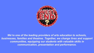 West End for Kids - West End in