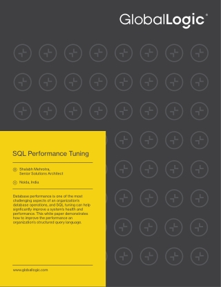 SQL Performance Tuning