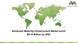 Advanced Metering Infrastructure Market vendors by Share & Growth Strategies - 2022 | MarketsandMarkets