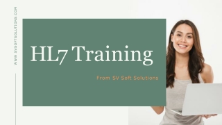 HL7 Training In India