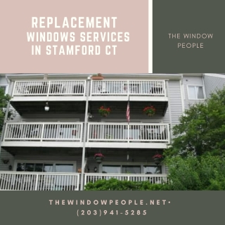 Replacement Windows Services in Stamford CT